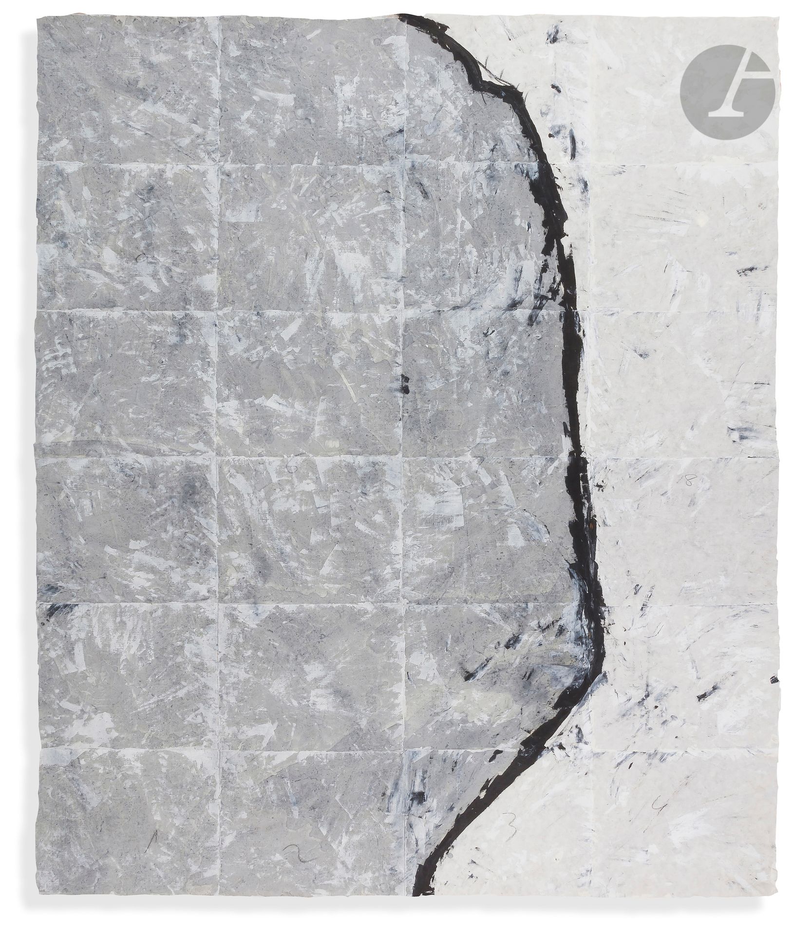 Anne-Marie MILLIOT (1977-1985)
Série OW hors champ II n° 7, 1985
Acrylique sur papier soudé monté sur toile de verre.
Signée, datée et titrée au dos.
130 x 105 cm

Exposition : 
Exposition collective, Damon Brandt Gallery, New York (États-Unis), 14 septembre-5 octobre 1985.