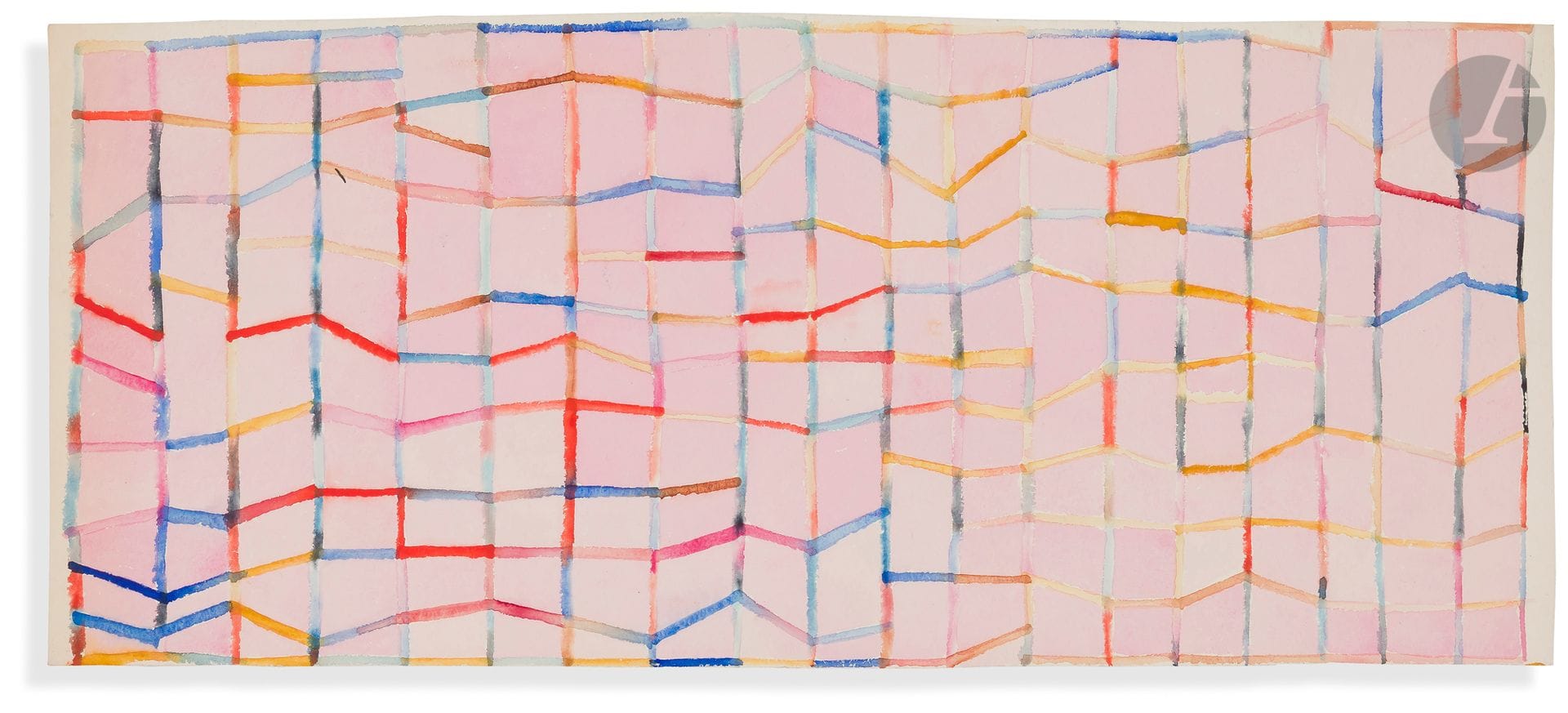 Anne-Marie MILLIOT (1977-1985)
Panarea, 1978
Aquarelle.
22 x 52,5 cm