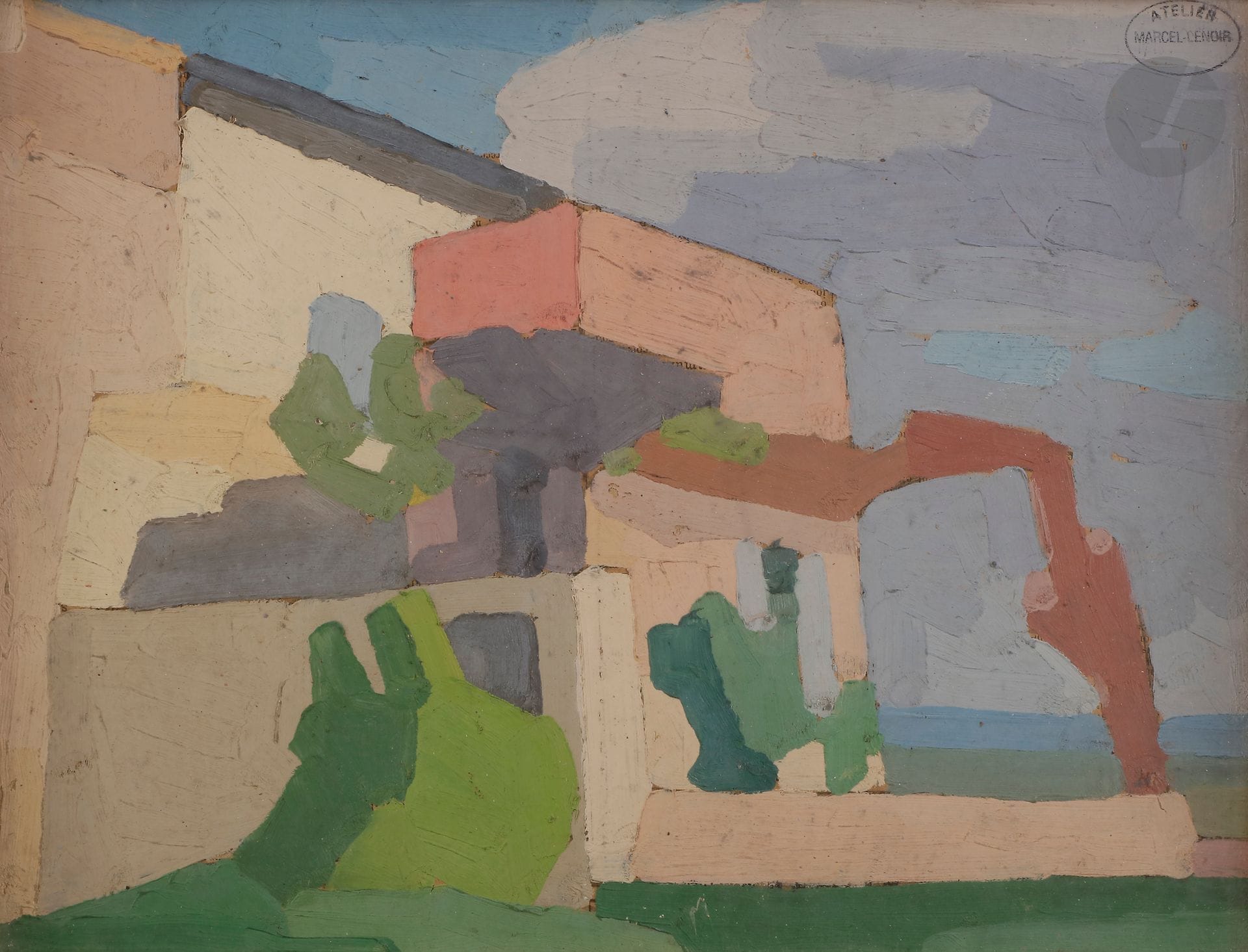 
*Jules Oury, dit MARCEL-LENOIR (1872-1931) 



Le Mas 



Huile sur papier contrecollé sur toile. 



Porte le timbre de l'atelier. 



27 x 35 cm 





Provenance : 



Ancienne collection Madame Marcel-Lenoir.



Cette œuvre sera incluse au Catalogue Raisonné de Marcel-Lenoir en préparation Madame Marie-Ange Namy.