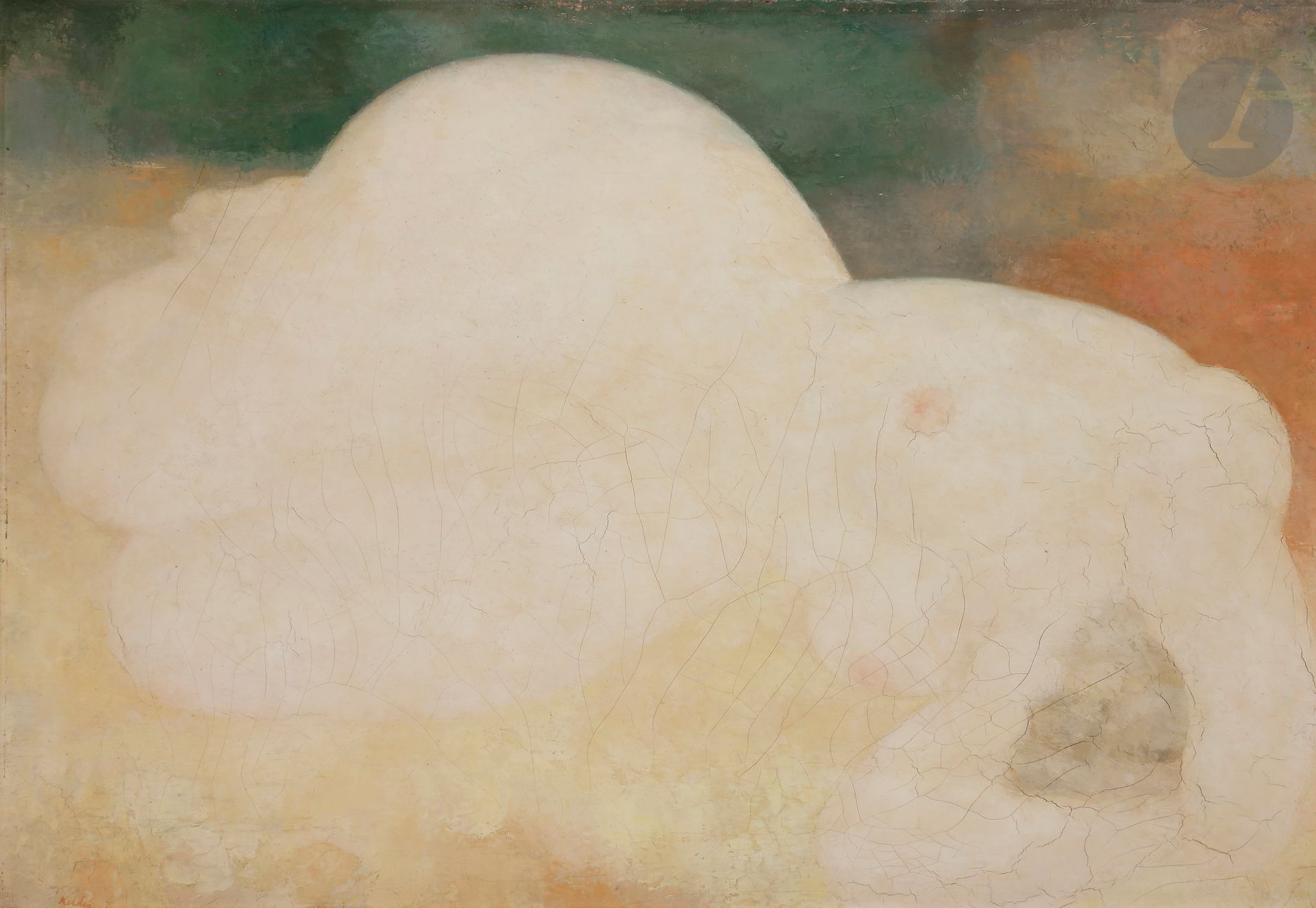 Toon KELDER (1894-1973) 
Nude languished 
Oil on canvas. 
Signed lower left. 
(Cracks). 
70,5 x 91 cm




