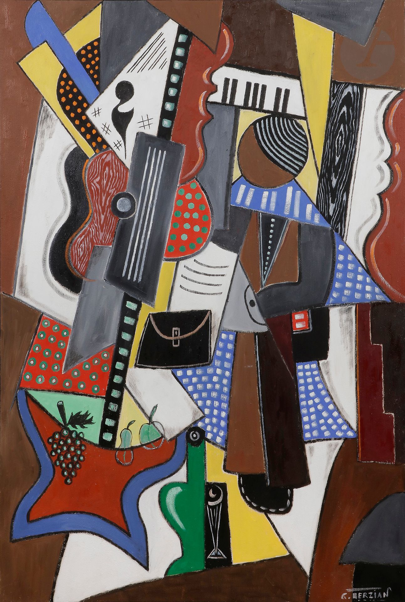 
Georges TERZIAN (1939-2021)



Le Troubadour, 2020



Huile sur toile.



Signée en bas à droite.



Signée, datée et titrée au dos.



130 x 89 cm
