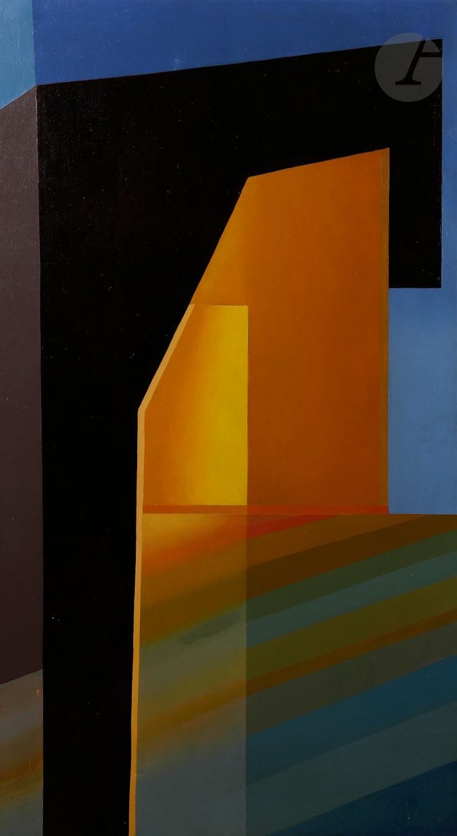 Carmen PIEMONTE [chilienne] (née en 1930)
Umbral 80, 1980
Huile sur toile.
Signée, datée et titrée au dos.
150 x 80 cm

Provenance : 
Atelier de l'artiste.