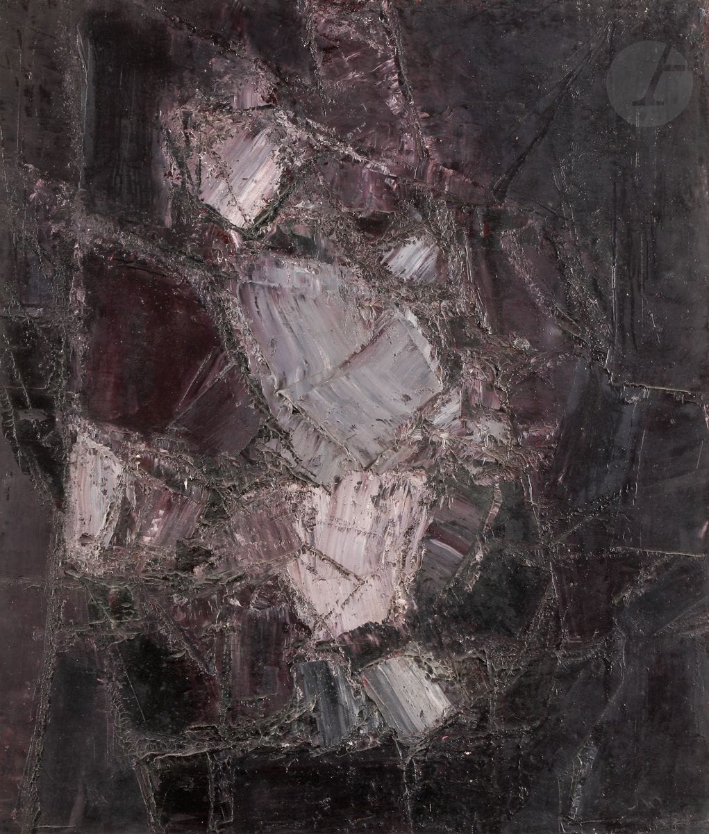 Léon ZACK (1892-1980
)Amethyst, 1959Oil
on canvas.
Signed and dated lower right.
(Slight lack and wear on the edges).
65 x 54 cmProvenance

:
Collection Gilbert Saada, Paris







.
