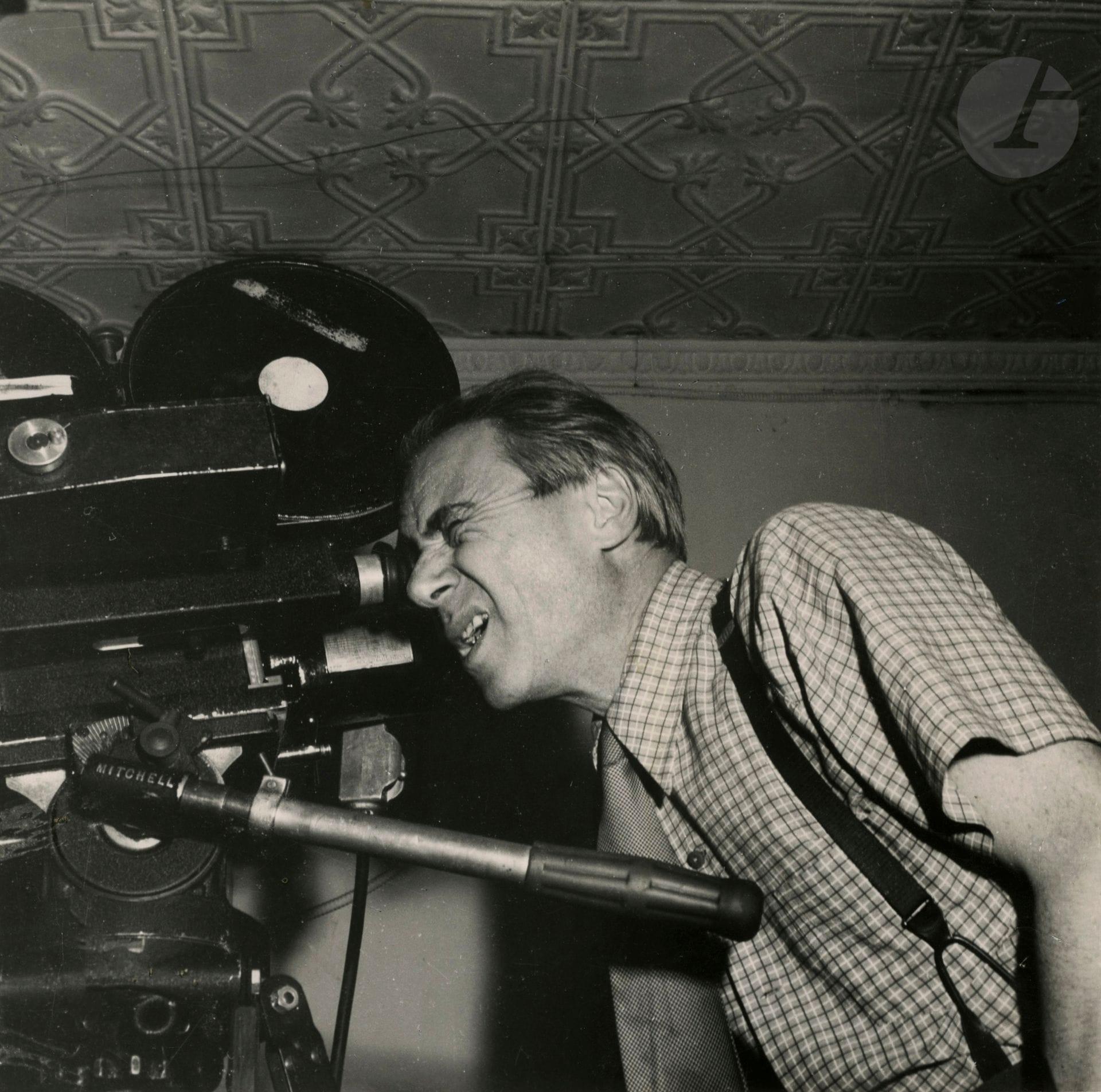 Unidentified photographerHans
Richter at City College, New York, 1949. 1949
silver print. Title, date and stamp "Estate Hans Richter" on verso. 
Image: 19 x 19 cmSheet
: 25 x 20.5 cmUnidentified photograph
erHans Richter



at the City College of New York, 1949.
vintage gelatin silver print




.




Title, date and stamp "Estate Hans Richter" on verso. 
Image: 19 x 19 cmSheet
: 25 x 20.5 cm









