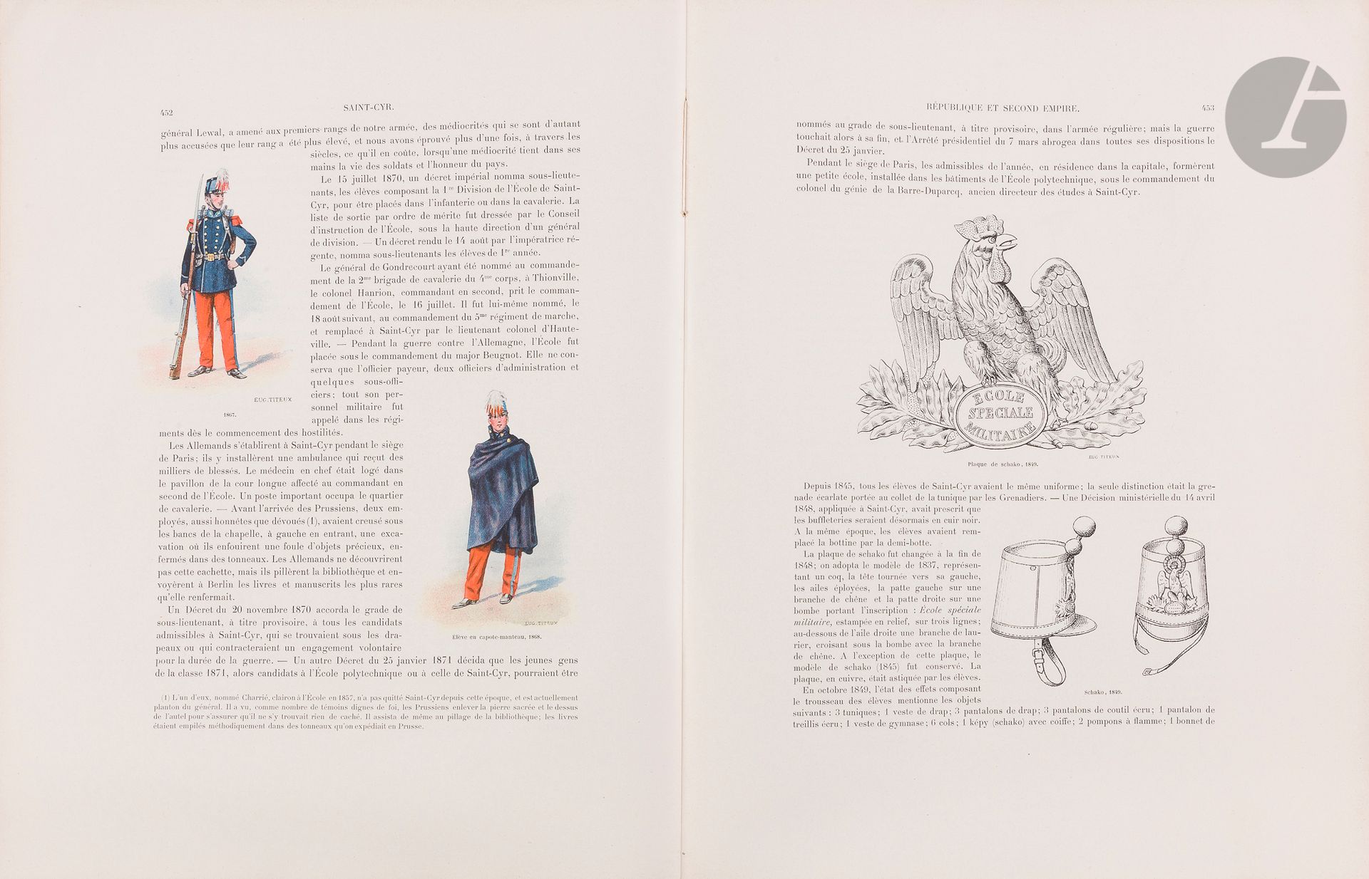 J. MARGERAND, Armement et équipement de l’infanterie française du XVIe au XXe siècle.
245 pages. Les éditions militaires illustrées. 1945.
Exemplaire numéroté 16. Ancienne bibliothèque JUTELET.
B.E.