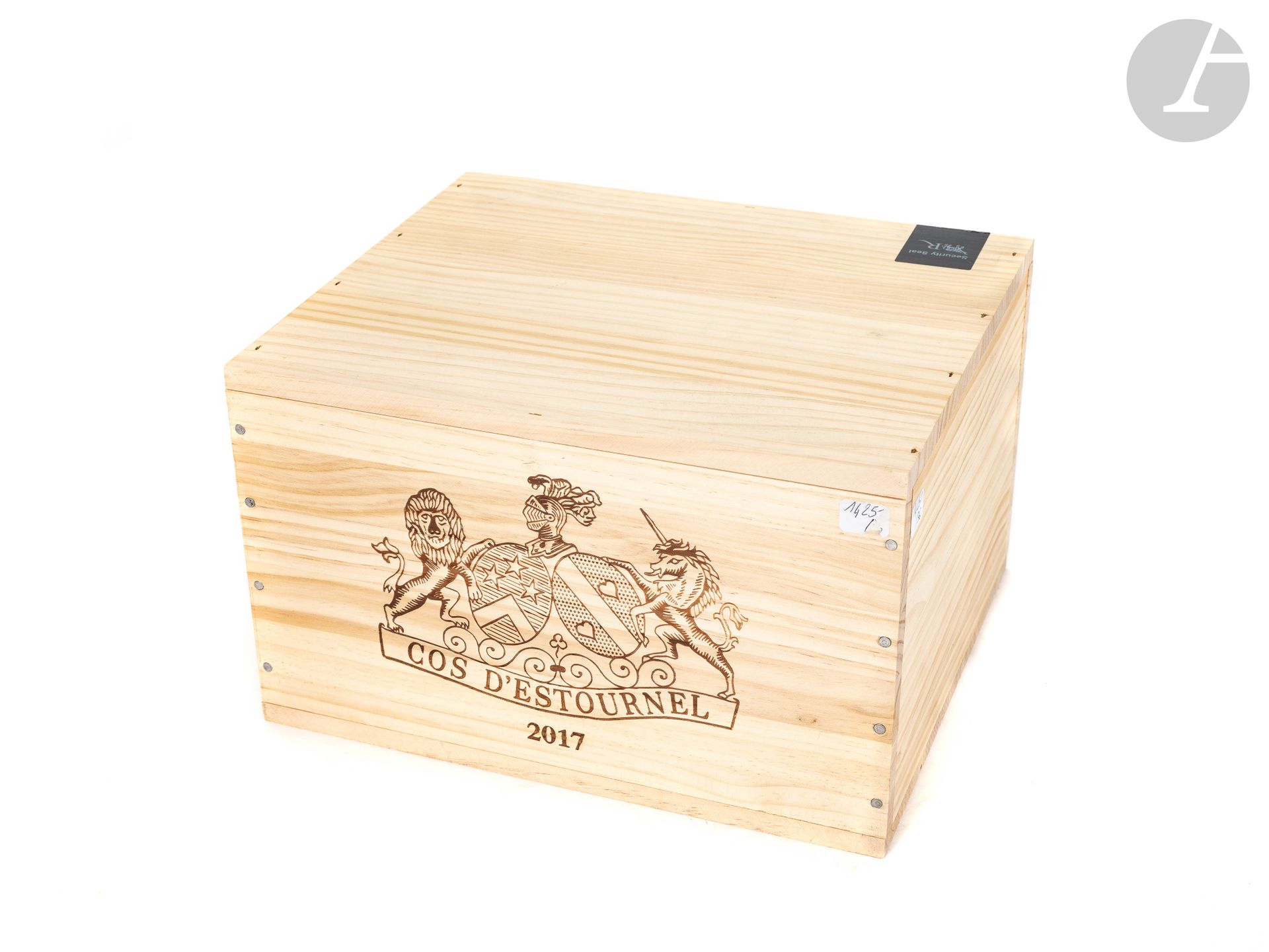 6 B CHÂTEAU COS D'ESTOURNEL (Caisse Bois d'origine), GCC2 Saint-Estèphe, 2017