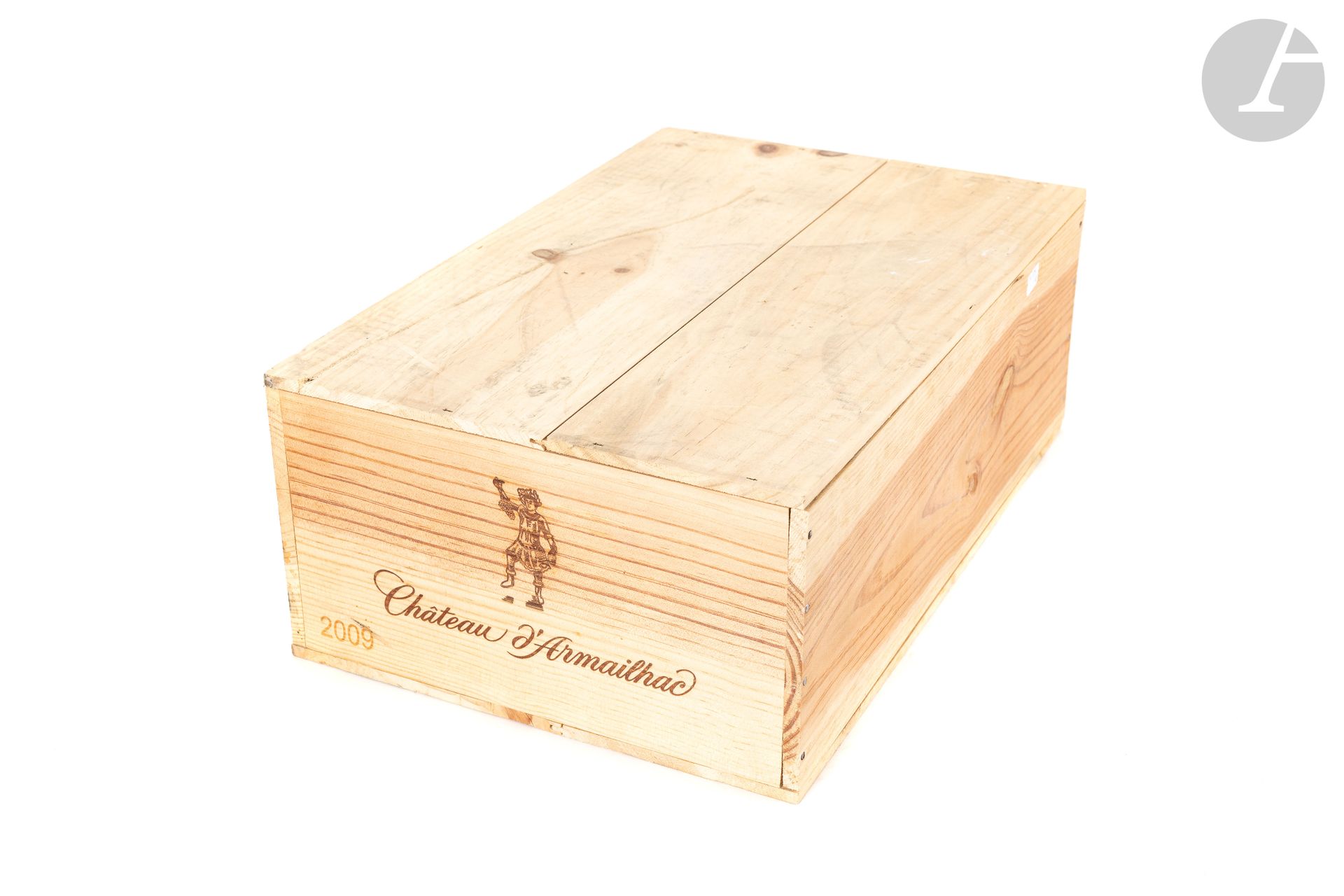 12 B CHÂTEAU D'ARMAILHAC (Caisse Bois d'origine), GCC5 Pauillac, 2009