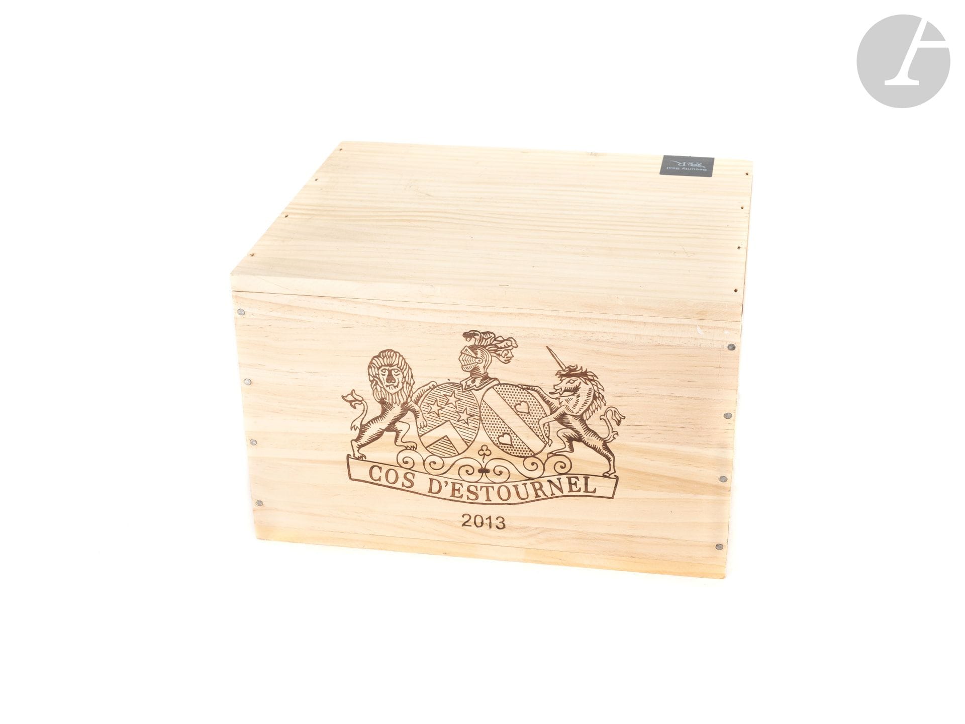 6 B CHÂTEAU COS D'ESTOURNEL (Caisse Bois d'origine), GCC2 Saint-Estèphe, 2013