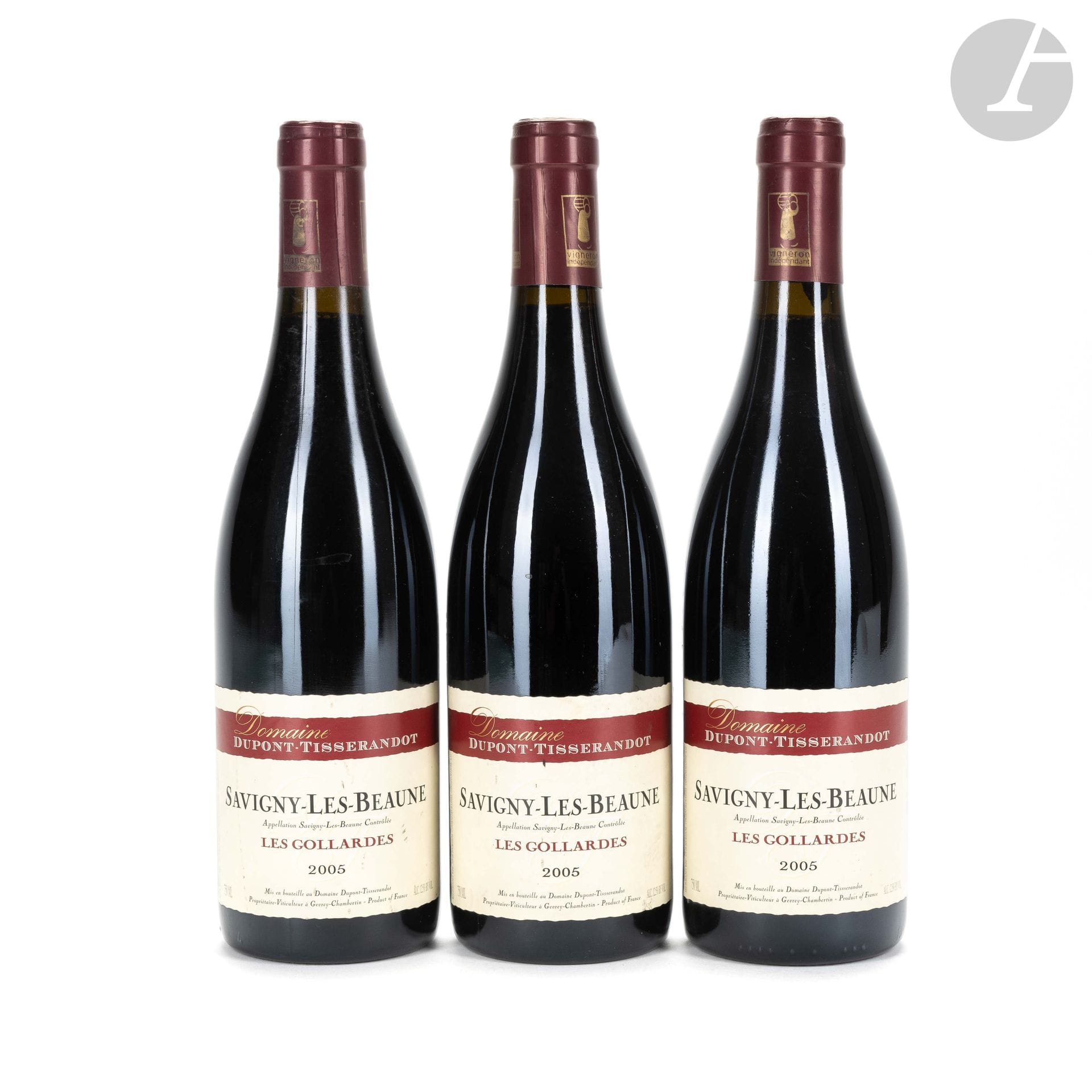 3 B SAVIGNY-LES-BEAUNE LES GOLLARDES (e.l.s.), Domaine Dupont-Tisserandot, 2005