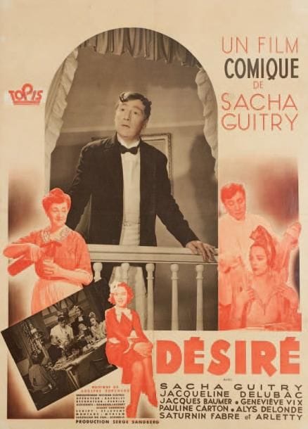 Anonyme
Affiche photographique pour le film Désiré, 1937. 60 x 80 cm. ©