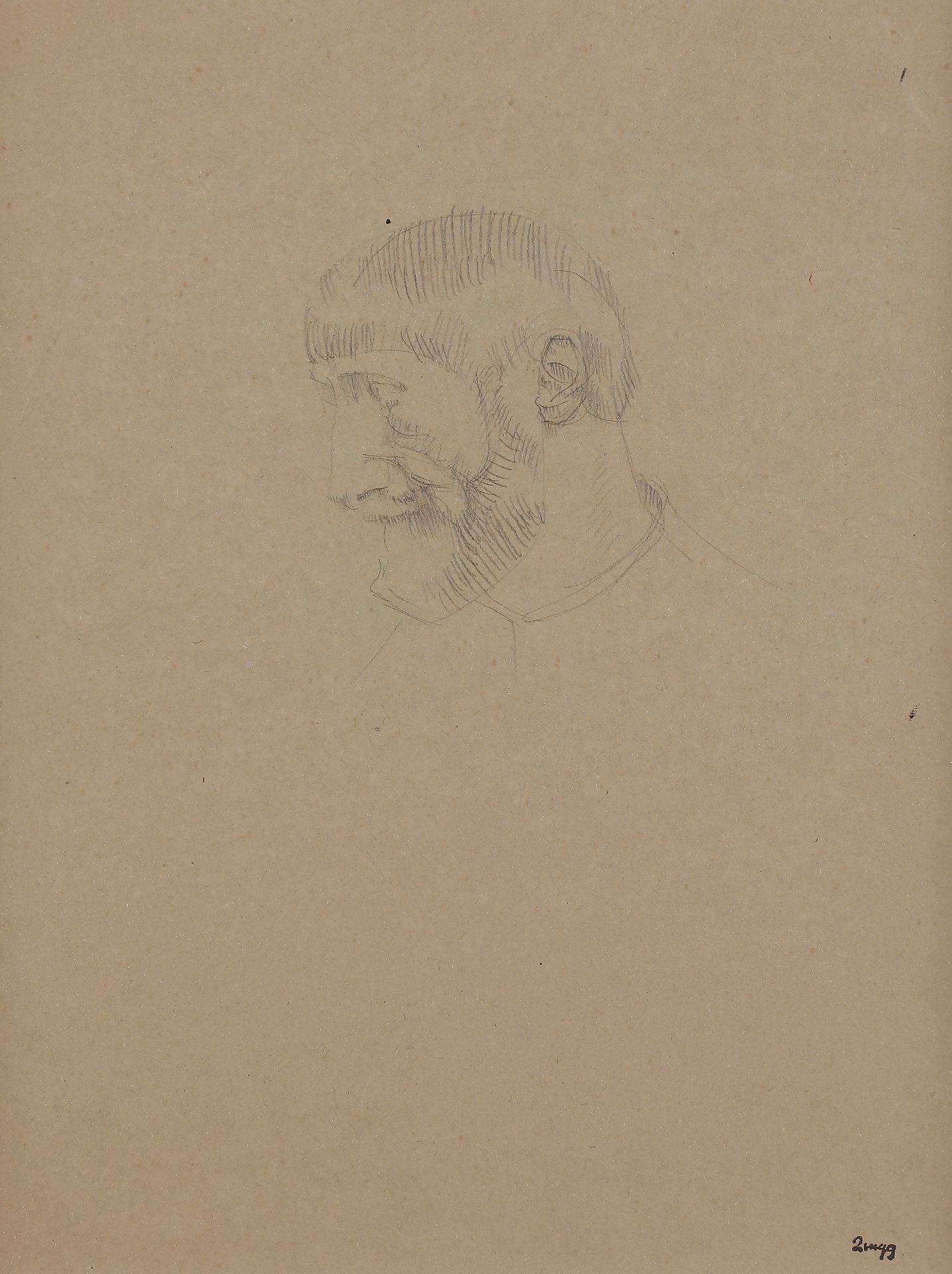 Jules-Emile ZINGG (1882-1942)

Portrait d'homme

Mine de plomb et estompe.

Timbrée en bas à droite.

31 x 23 cm

- Provenance : 

Atelier de l'artiste.