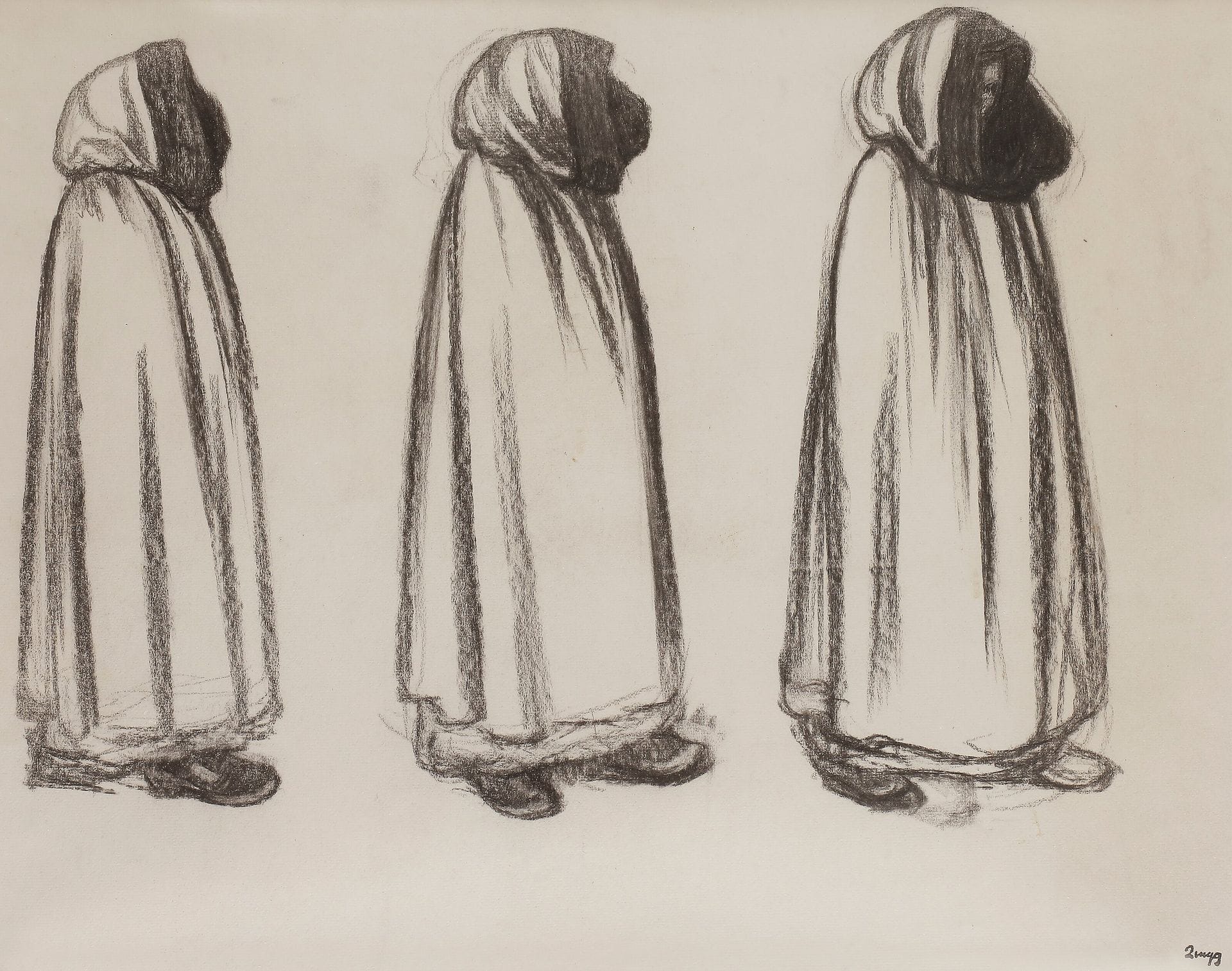 Jules-Emile ZINGG (1882-1942)

Les Pénitents

Fusain.

Timbré en bas à droite.

42 x 51 cm

- Provenance : 

Atelier de l'artiste.