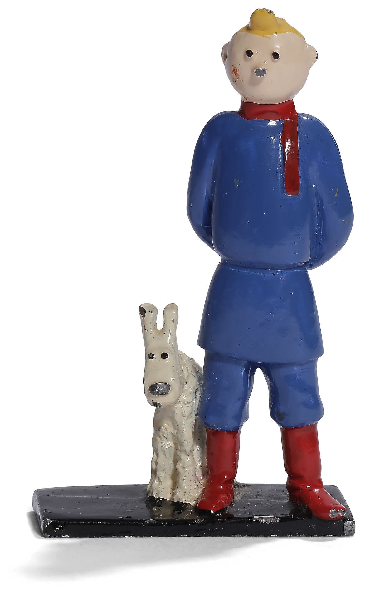 
PIXI, HERGE, Les Aventures de Tintin, figurine Au Pays des soviets , Tintin et Milou, n° 779. Avec certificat. Sans boîte. H : 5 cm

