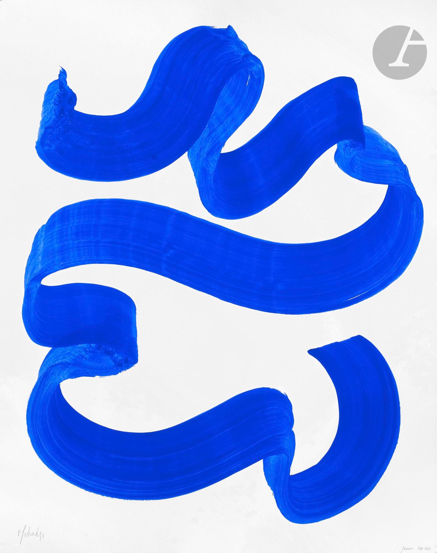 
Najia MEHADJI (France-Maroc, née en 1950)



Ligne de Vie 2, 2020



Gouache.



Signée et datée en pied.



65 x 50 cm





Gouache.



Bottom signed and dated " June 2020 ".





Provenance :



Atelier de l'artiste.
