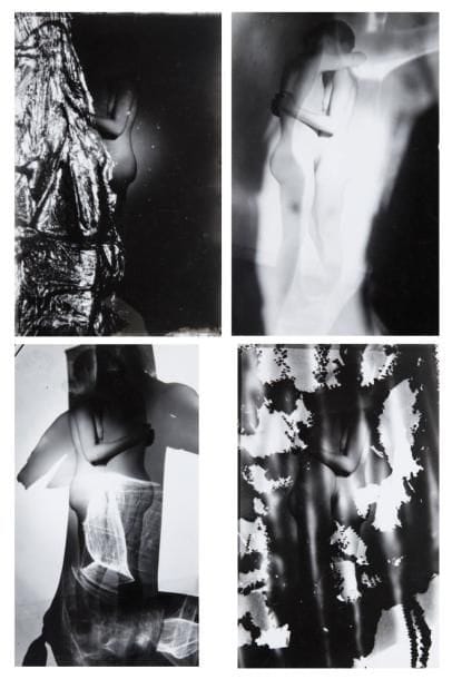 Willy Kessels (1898-1974)
Sans titre (Etude de nus). c. 1930. Quatre épreuves argentiques d'époque. Tampon "Willy Kessels Photographie" et numéros 13, 16, 19 et 20 de référence aux versos. De 8,5 x 5 à 9 x 5,8 cm. 