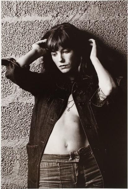 Tony Frank (né en 1945)
Jane Birkin, c. 1970.Epreuve argentique (c. 2000), signée dans la marge inférieure à droite. Etiquette au verso. 50 x 40 cm avec les marges.