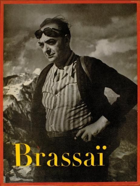 Brassaï (Gyula Halasz, dit) (1899-1984)
Brassaï. Neuf, Paris, 1952. In-4 (27,5 x 21,5 cm). Edition originale, signée et dédicacée par Brassaï. Cartonnage d'éditeur avec couverture illustrée. 