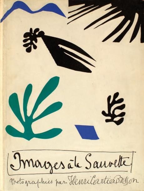 Henri Cartier-Bresson (1908-2004)
Images à la sauvette Verve, Paris, 1952. In-folio (37 x 28 cm). Edition originale, signée et dédicacée par Henri Cartier-Bresson. Sélection de 126 photographies d'Henri Cartier-Bresson imprimées en héliogravure (Draeger Frères). Reliure d'éditeur, couverture composée spécialement par Henri Matisse (quelques restaurations). 