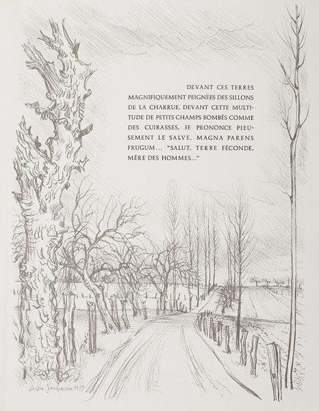 Maurice BARRÈS
2 novembre. Bièvres, Tartas, 1979. In-4, en feuilles, emboîtage.
