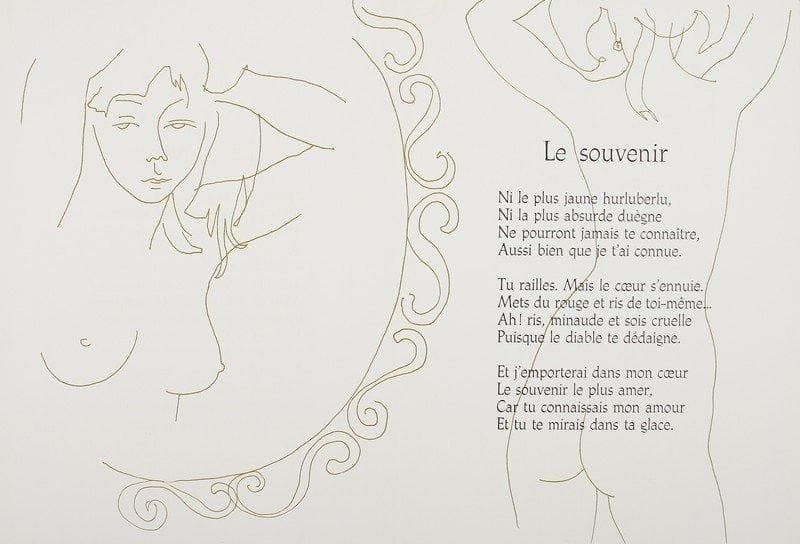 Francis CARCO
La Bohème et mon coeur. Bièvres, Tartas, 1974. Grand in-4, en feuilles, boîte en altuglas.