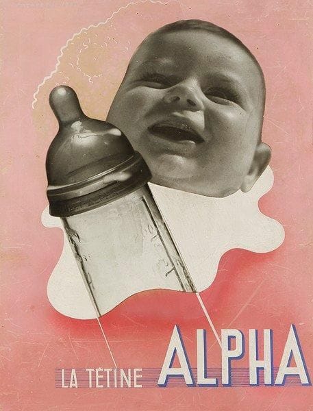 Victor VASARELY
La tétine alpha. Photomontage rehaussé de gouache. B.E. 40 x 30 cm. Un certificat sera remis à l'acquéreur.