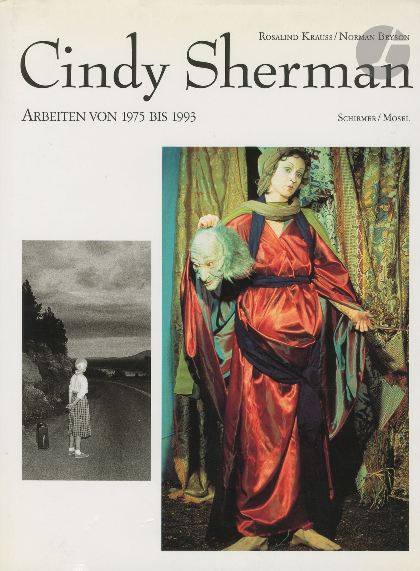 SHERMAN, CINDY (1954
)Arbeiten von 1975 bis 1993.
Schirmer/Mosel, 1993.
In-4 (31 x 24 cm). First edition. 240 pp. Hardcover with dust jacket.


