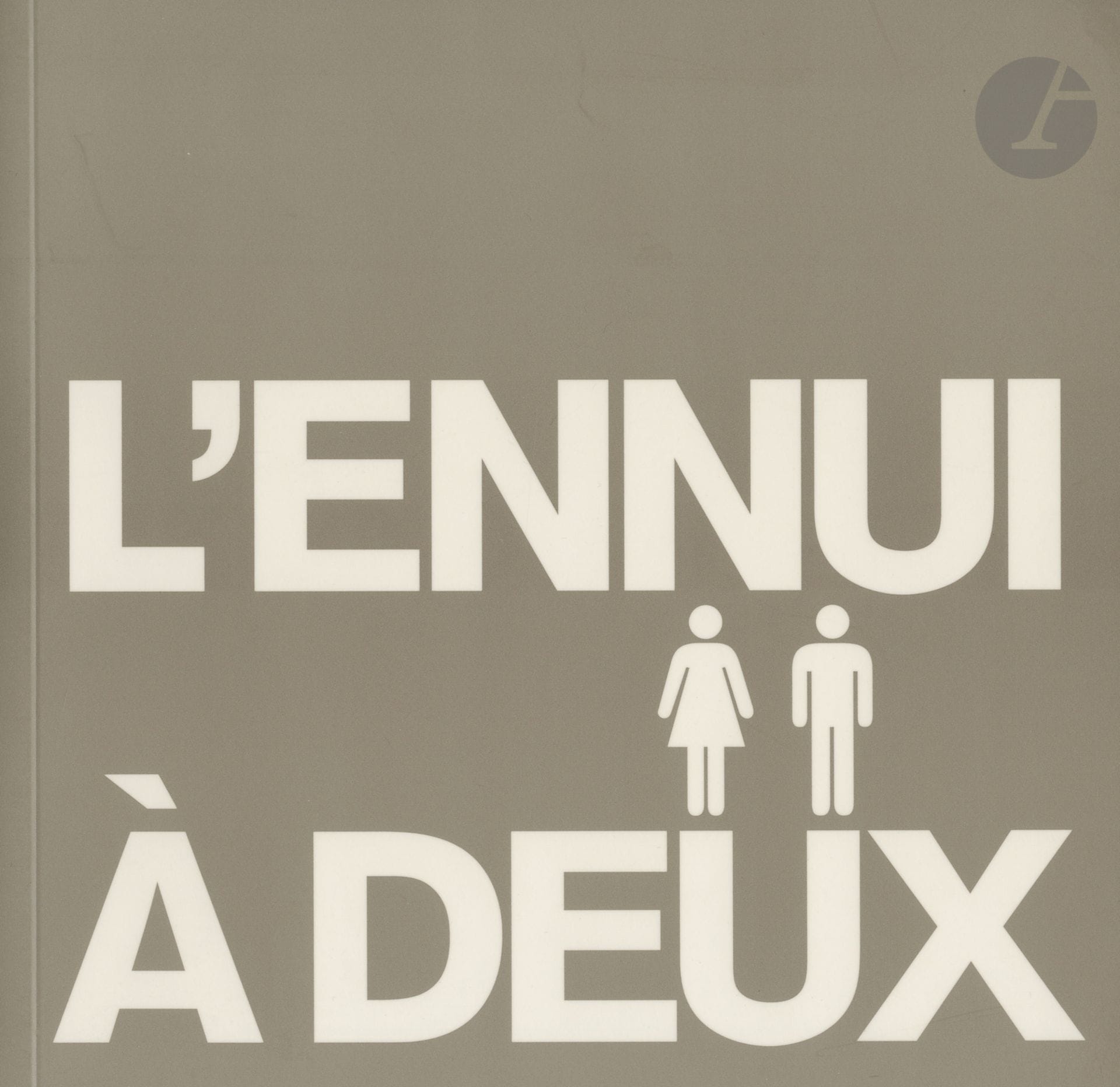 PARR, MARTIN (1952)
L'ennui à deux/Bored couples. 
Galerie du Jour Agnès B., Paris, 1993.
In-4 ( 24,5 x 24,5 cm). Édition originale, brochée.