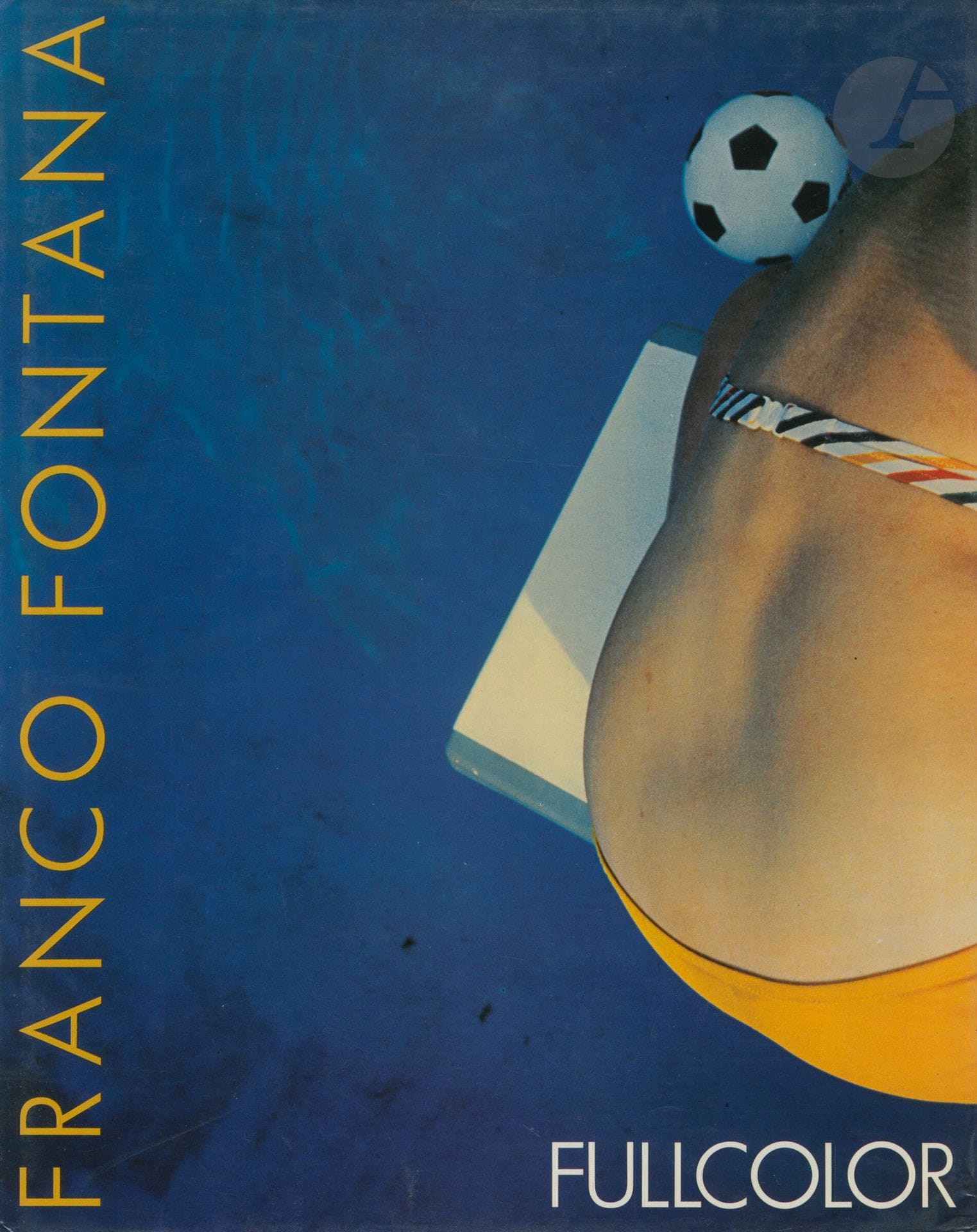 FONTANA, FRANCO (1933)
Fullcolor.
Contrejour, 1983.
In-4 (31 x 25 cm). Édition originale. 104 pp. Couverture rigide rouge titrée sous jaquette illustrée.