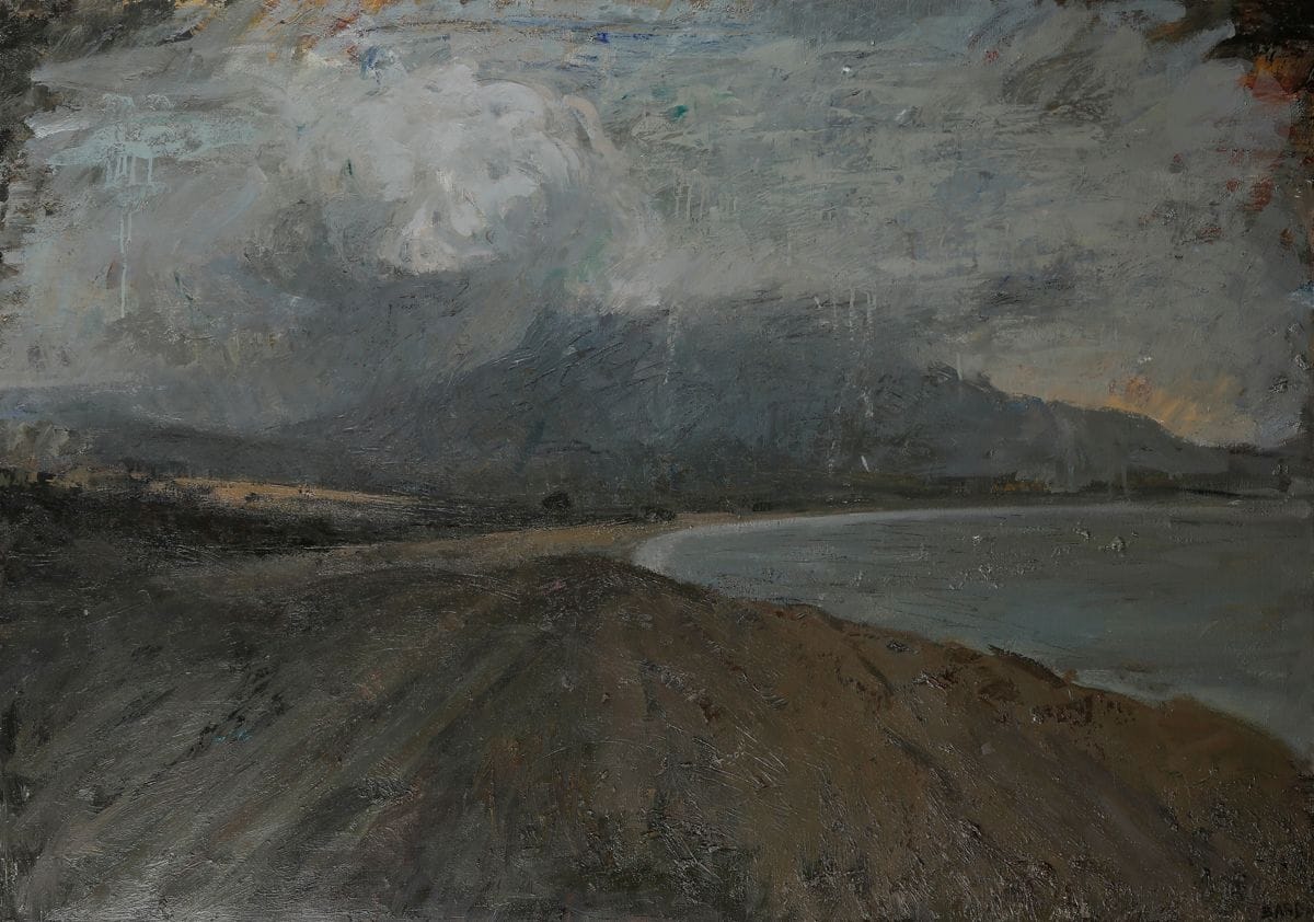 François BARD (born in 1959
)Passage, 1989Oil
on canvas.
Signed lower right.
Signed and dated on the back.
114 x 162 cm




