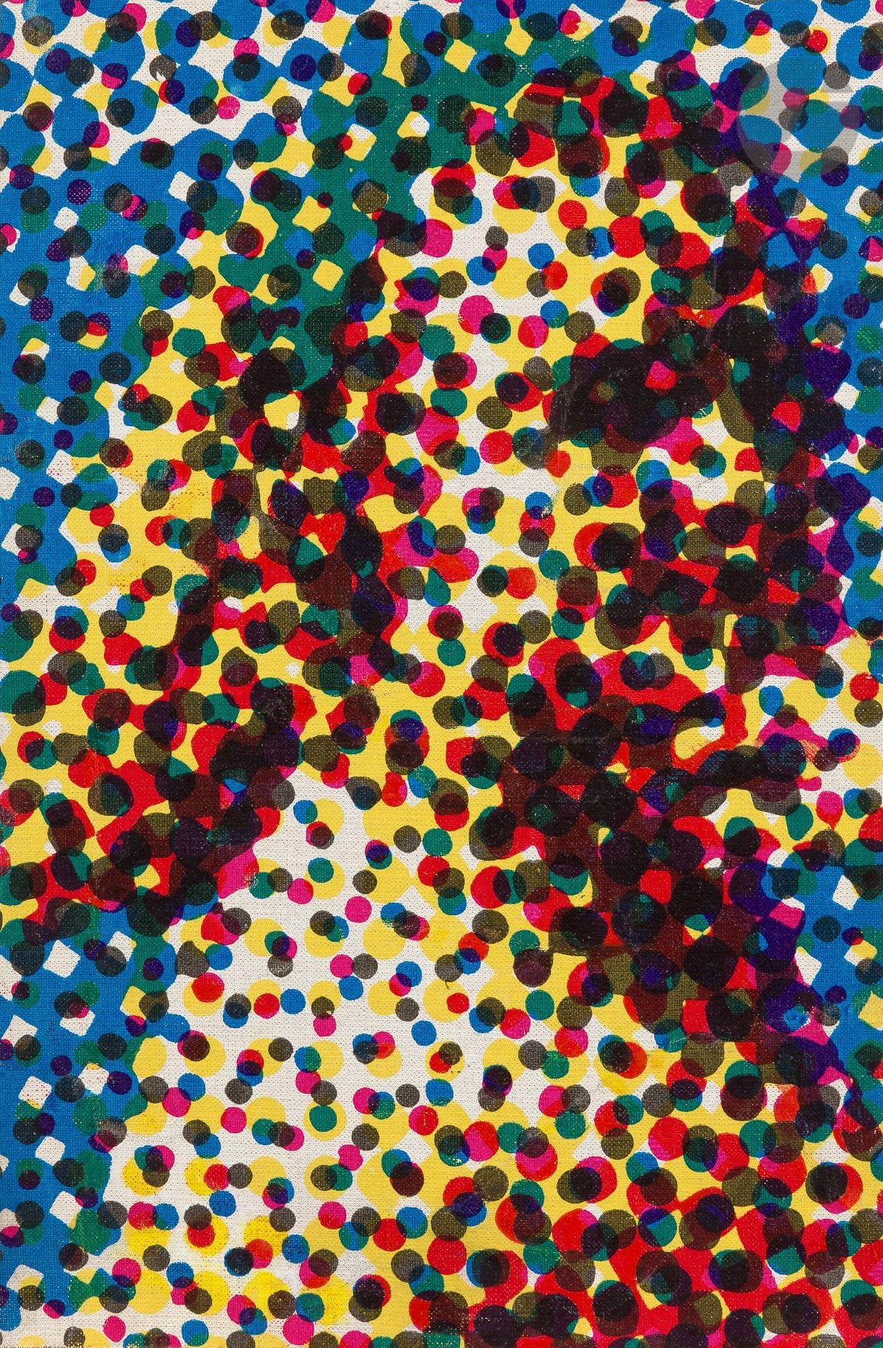 Alain JACQUET (1939-2008)
Déjeuner sur l'herbe, Jeanine - (Détail), 1964
Sérigraphie sur toile.
Signée, datée et titrée au dos.
Timbre et référence du Alain Jacquet Comity au dos.
40,5 x 27 cm

Provenance : 
Vente Maitre Briest, 20 novembre 1991, Paris, n° 213.

L'œuvre est enregistrée dans les archives du Alain Jacquet Comity sous le numéro AJ-DEJDET-JEAN/T-64-2.

Un certificat de Mesdames Sophie Matisse et Gaïa Jacquet-Matisse, Alain Jacquet Comity, en date du 20 novembre 2021 sera remis à l'acquéreur.
