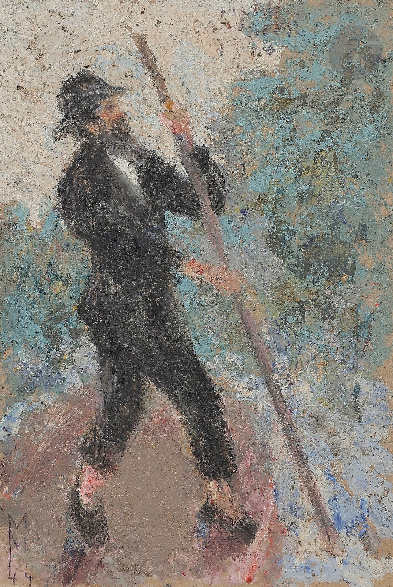 Marc MOUCLIER (1866-1948)
Personnages et natures mortes, 1940-45
9 huiles sur carton, toile et papier.
Certaines signées et datées.
12 x 18 cm à 22.5 x 33.5 cm