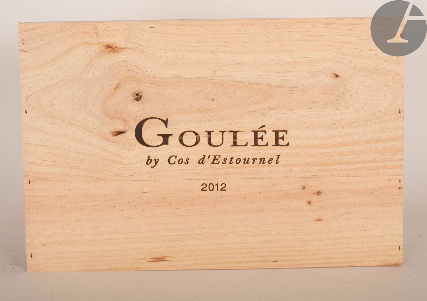 6 B GOULÉE BY COS D'ESTOURNEL (Caisse Bois d'origine), Médoc, 2012