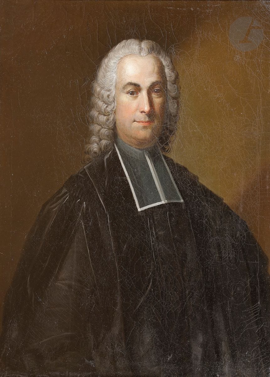 École FRANÇAISE vers 1770
Portrait d’un homme de loi
Toile
81 x 65,5 cm