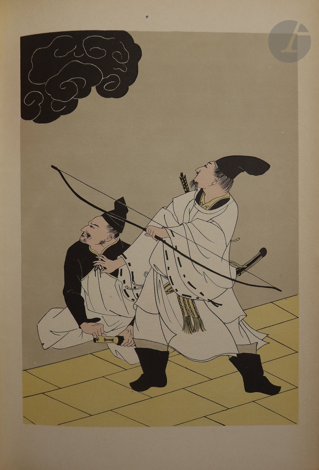 FOUJITA.
Légendes Japonaises. Préface de Claude Farrère. 
Paris : L’Abeille d’or, [1922]. — Grand in-8, broché, couverture rempliée.
Édition originale illustrée de nombreuses compositions en couleurs de FOUJITA dont 17 hors texte.
Un des 2000 exemplaires numérotés sur vélin Alfa (n° 715), très bien conservé.
