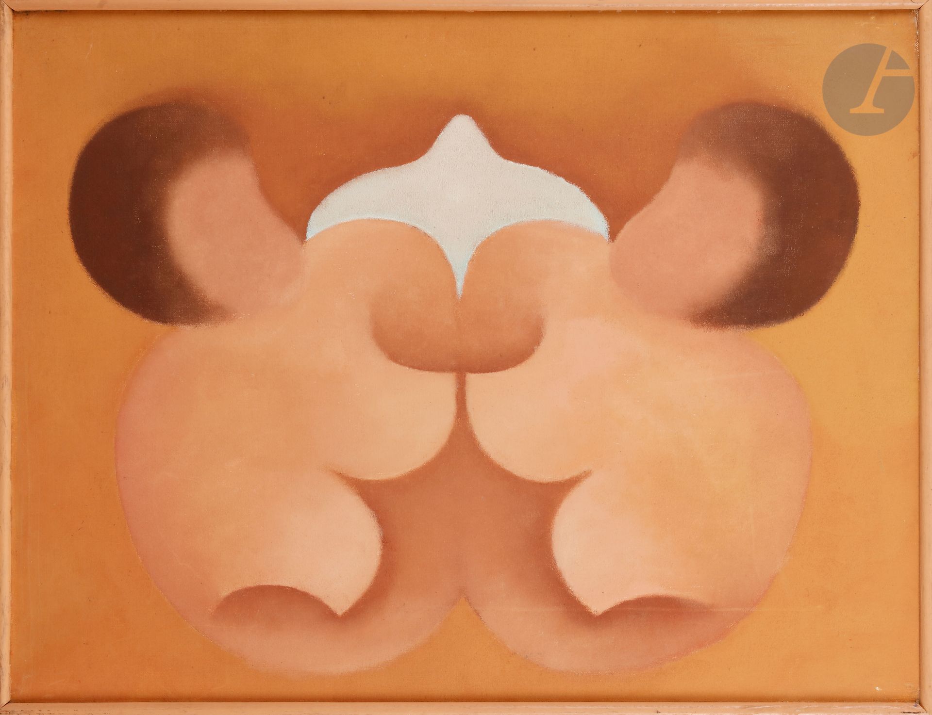 Louis CARMEIL (1920-1999
)Woman mirrorOil
on canvas.
Monogrammed on the back.
(Rubs).
50 x 65 cm




