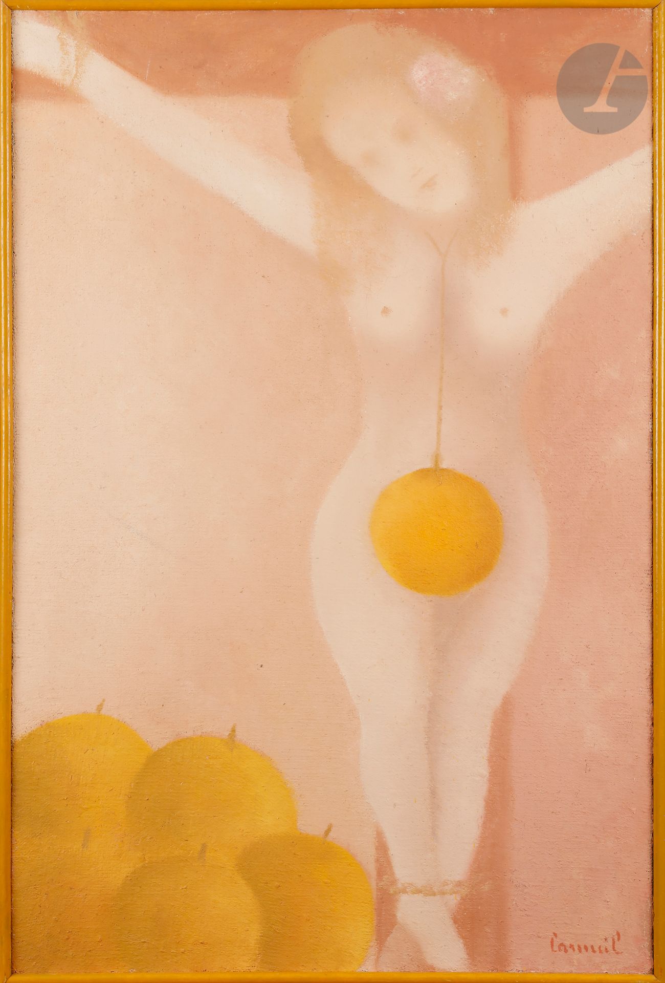 Louis CARMEIL (1920-1999
)Woman with fruitsOil
on canvas.
Signed lower right.
92 x 60 cm



