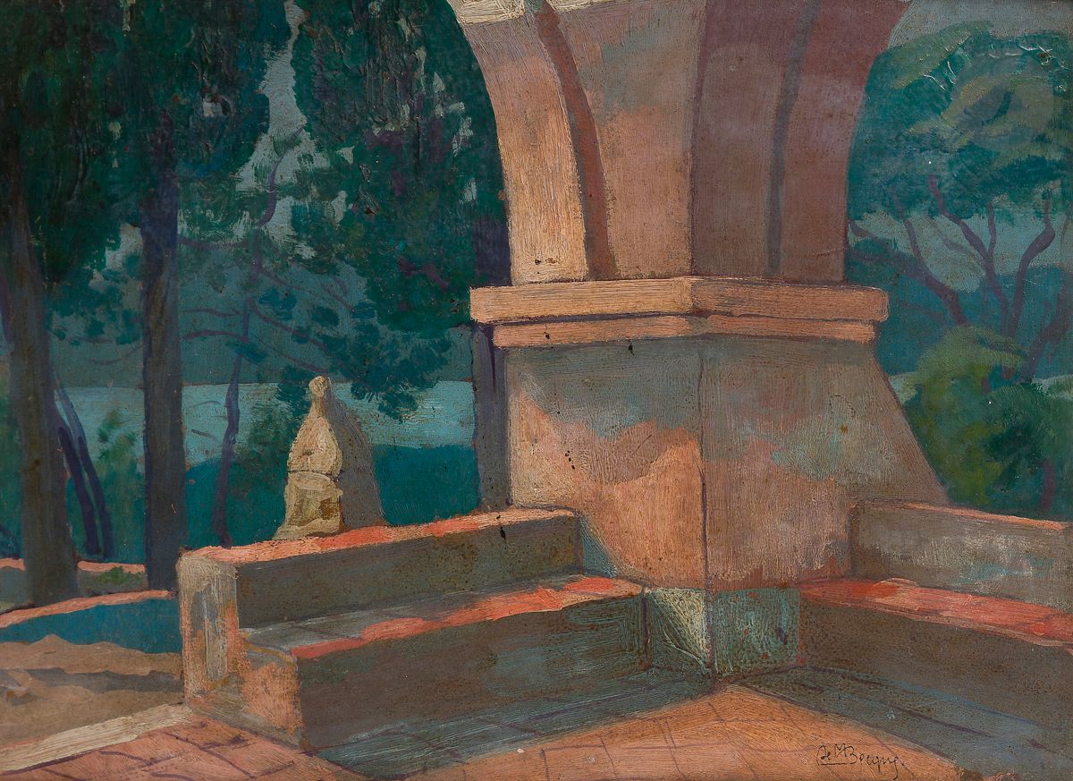 Maurice Jaubert de BECQUE (1878-1938
)Saint-Tropez, la Chapelle Sainte-Anne, 1925Oil
on board.
Signed lower right.
Signed, dated and titled on the back.
24 x 33 cm




