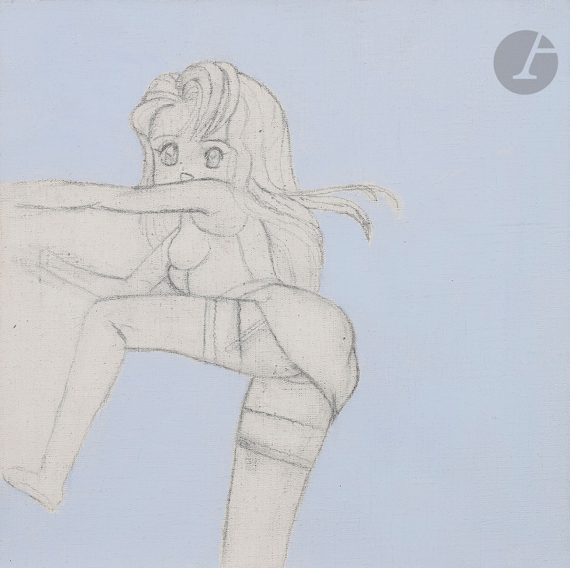 ZHENG Guogu [chinois] (né en 1970)
Lolita, 1998
Acrylique et fusain sur toile.
Signée et datée eu dos. 
30 x 30 cm

Provenance : 
Galerie Loft, Paris. Acquis auprès de cette dernière en 2005.