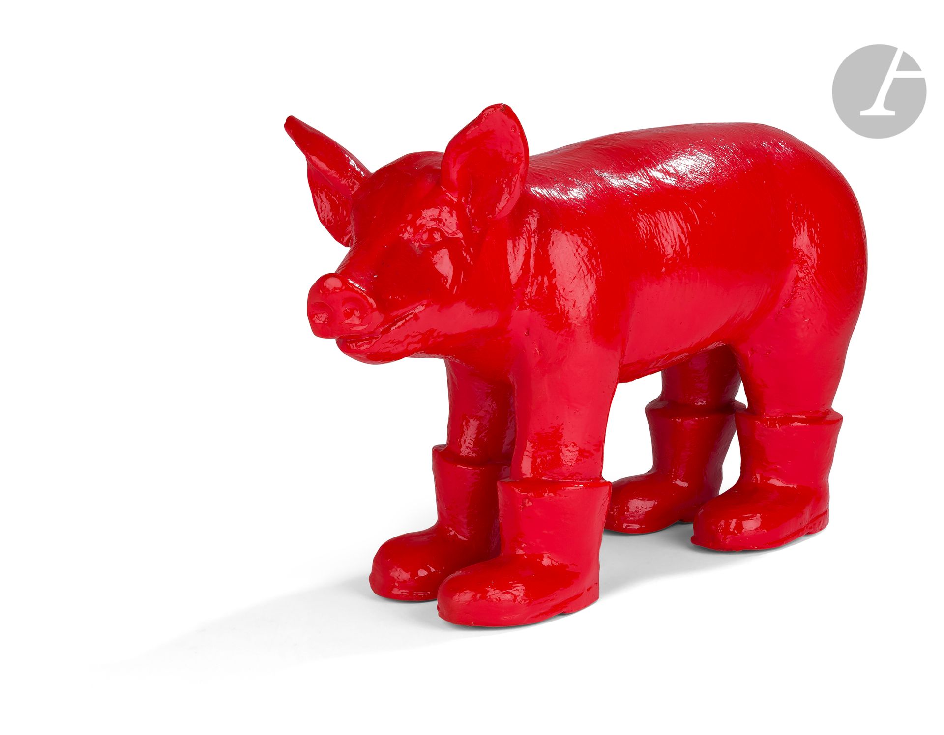 William SWEETLOVE [Belgian] (born 1949
)Red
ClonedPainted
resin
.
Signed and numbered on 100.
29 x 45 x 17 cm




