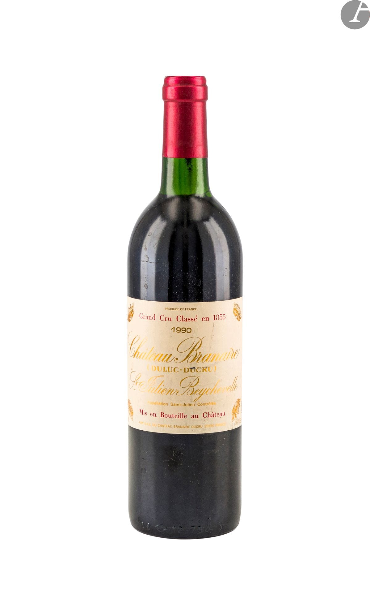 1 B CHÂTEAU BRANAIRE-DUCRU (T.L.B.+; e.l.s.), GCC4 Saint-Julien, 1990