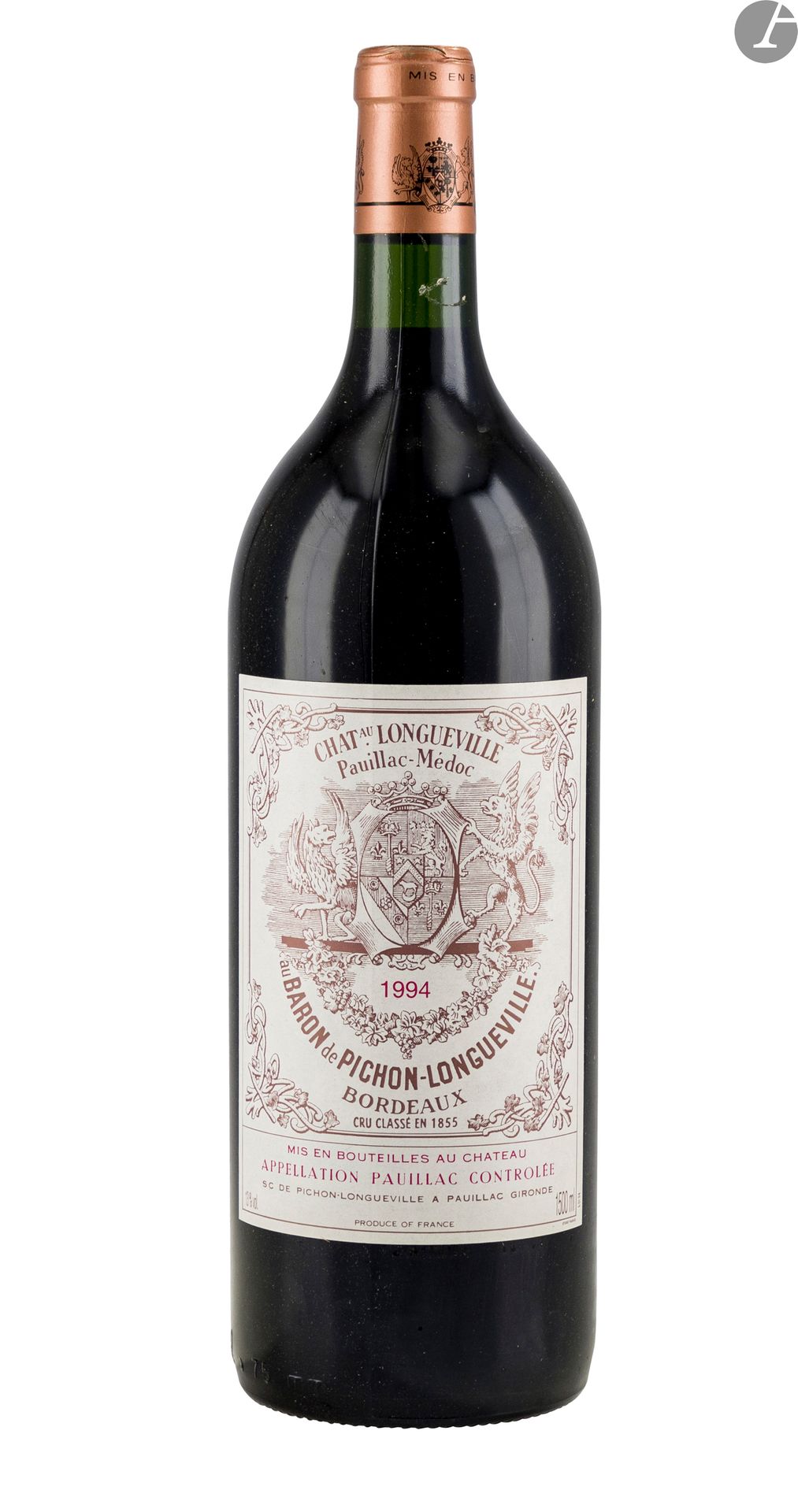 1 Mag CHÂTEAU PICHON LONGUEVILLE BARON (Caisse Bois d'origine), GCC2 Pauillac, 1994