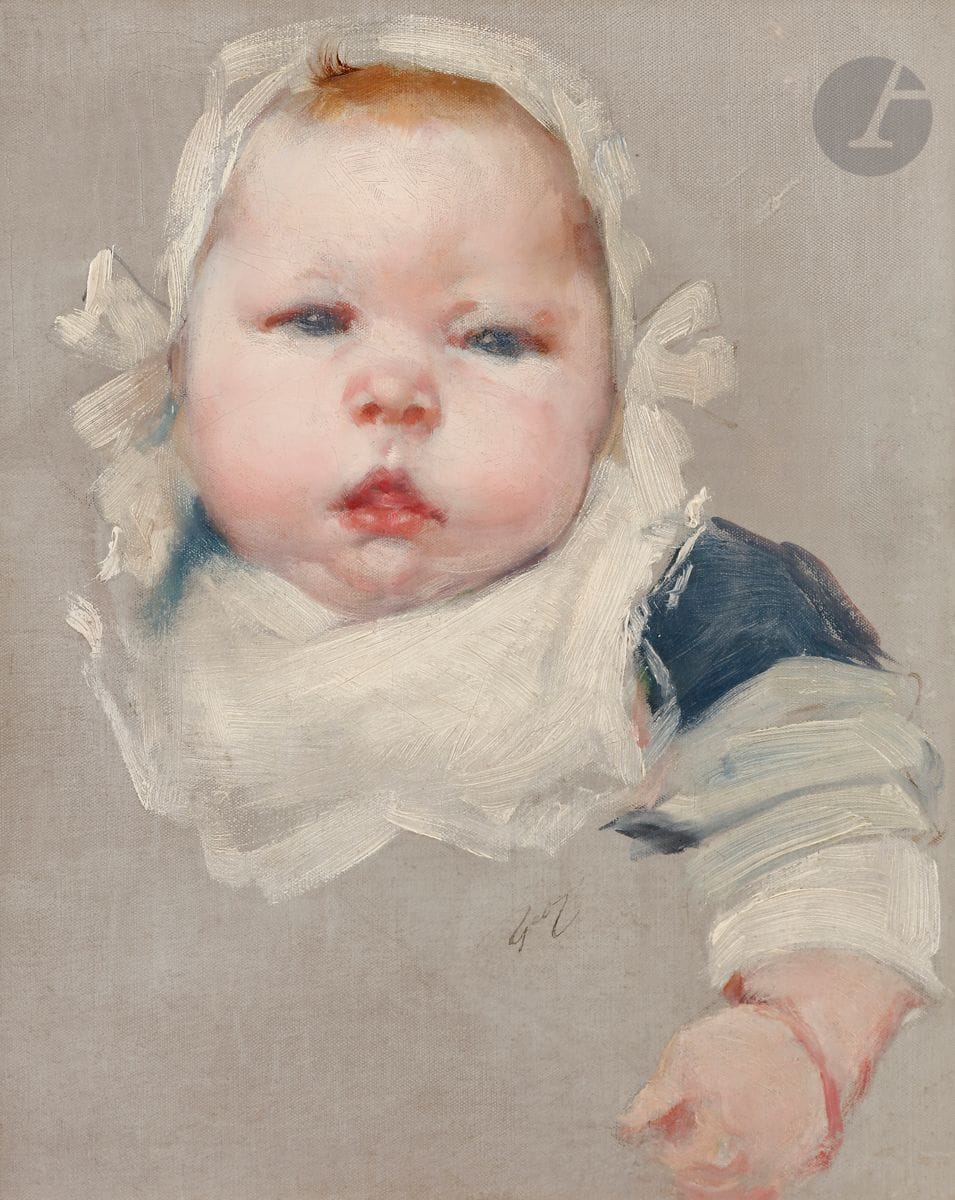Jean-Jules-Henri Geoffroy dit GEO (1853-1924
)BabyOil
on canvas.
Signed in the composition.
33 x 27 cm



