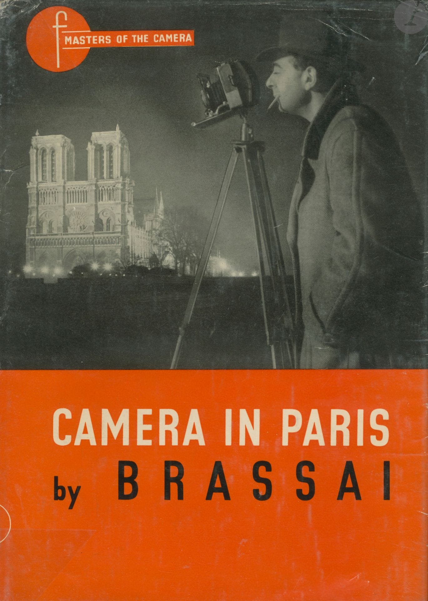 BRASSAÏ (GYULA HALÀSZ, DIT) (1899-1984)
Camera in Paris.
The Focal Press, London, 1949.
In-8 (25 x 18 cm). Édition originale. Collection Masters of the Camera. 96 pages. Relié avec jaquette illustrée.