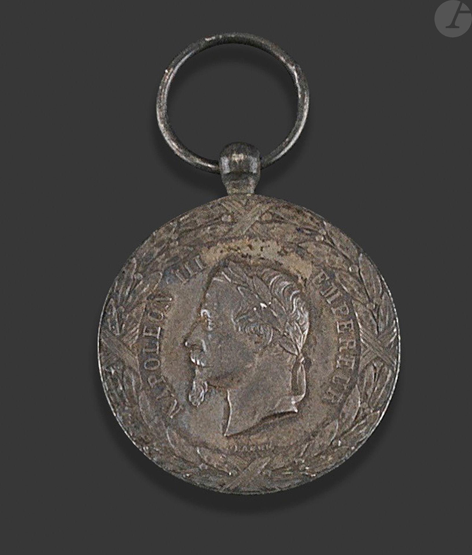 FRANCE

MEDAILLE DE L EXPEDITION DE CHINE

En argent, par Barre.

Diamètre : 30 mm

T.T.B.