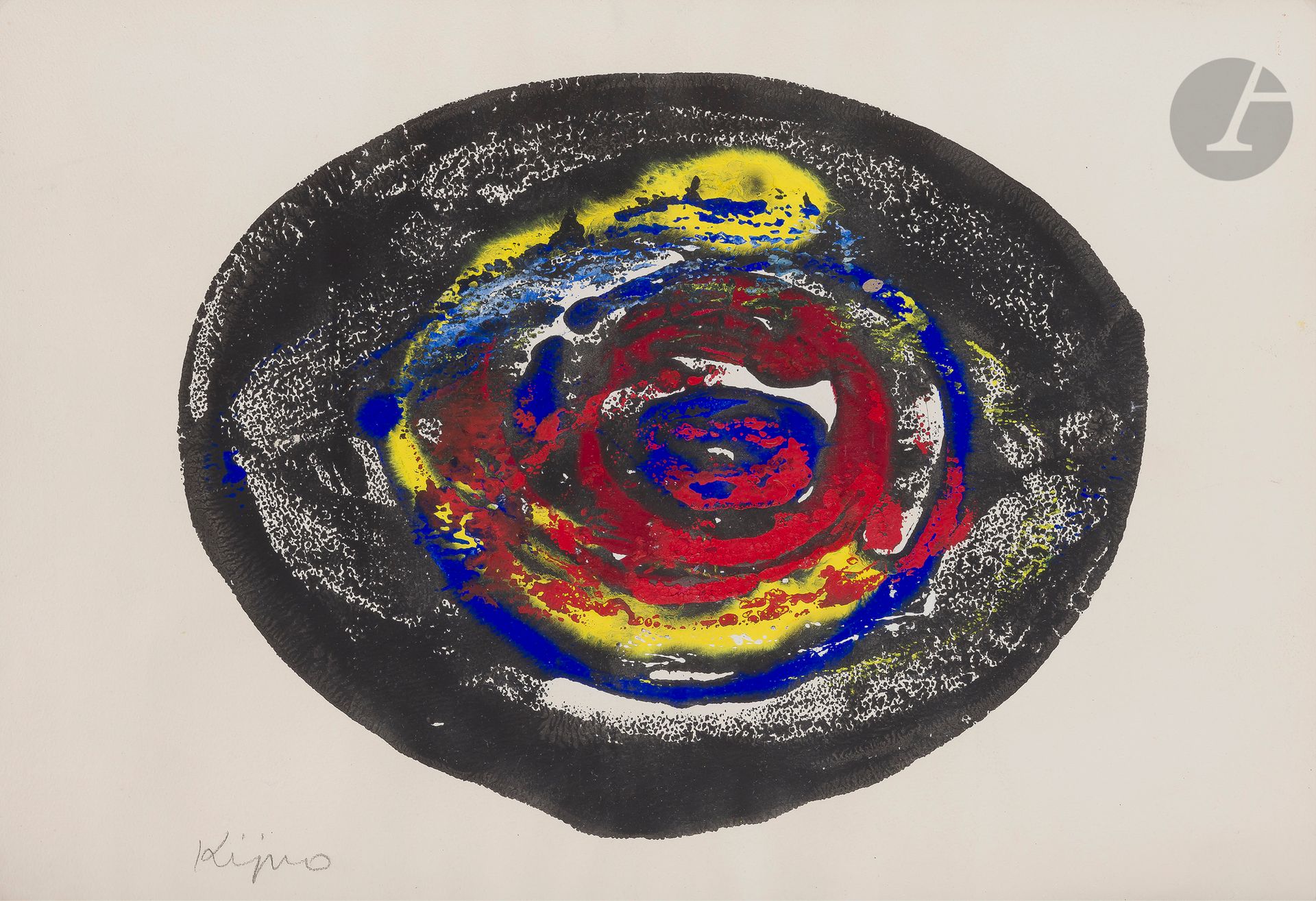 Ladislas KIJNO (1921-2012)
À toi nature, 1975
Gouache.
Signée en bas à gauche.
31 x 46 cm

Cette œuvre est authentifiée et répertoriée dans les Archives de Ladislas Kijno (www.kijno.com).