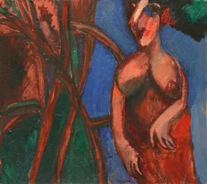 Henri Guibal (né en 1947)
Au bonheur, 1998. Huile sur toile. Signée sur la base. Signée, datée et titrée au dos. 75 x 85 cm