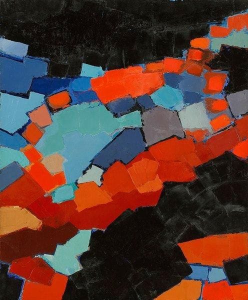Claude CANDELA (1924-2001)
Costa brava, 1960 Huile sur toile. Signée, datée et titrée au dos. 61 x 46 cm