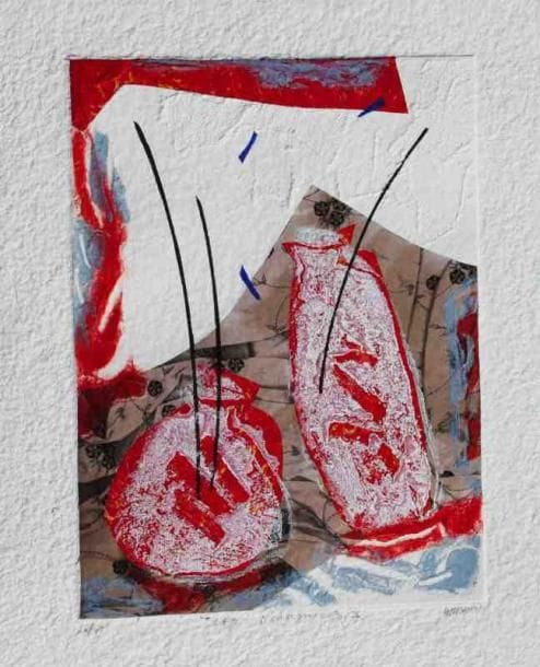 Bernard Alligand (né en 1953)
Les naissances II Gravure au carborundum. Signée en bas à droite. Tirage à 30 exemplaires. 51 x 41 cm 17 exemplaires proposés. Seront divisés.