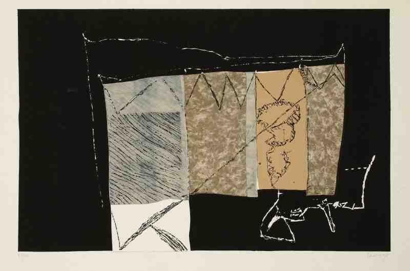 François Xavier Fagniez (né en 1936)
Venise n°4 Gravure au carborundum. Collage. Signée en bas à droite. Tirage à 75 exemplaires. 63 x 93 cm 19 exemplaires proposés. Seront divisés.