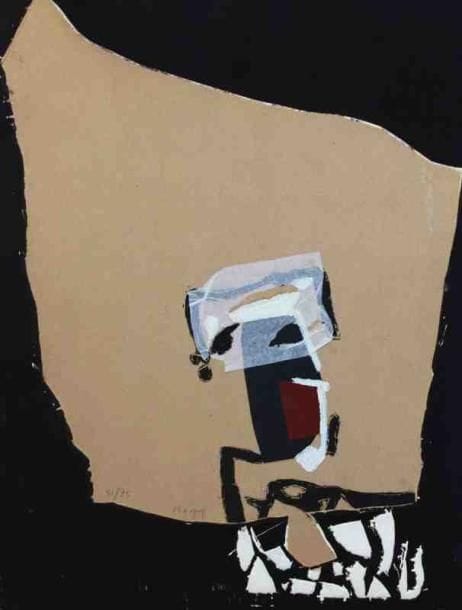 François Xavier Fagniez (né en 1936)
Iles Gravure au carborundum. Collage et rehauts de peinture. Signée en bas au milieu. Tirage à 75 exemplaires. 76 x 57 cm 8 exemplaires proposés. Seront divisés.